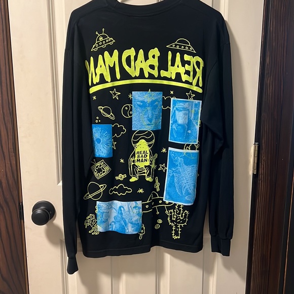 Real Bad Man long sleeve tshirt NWOT - Picture 4 of 8